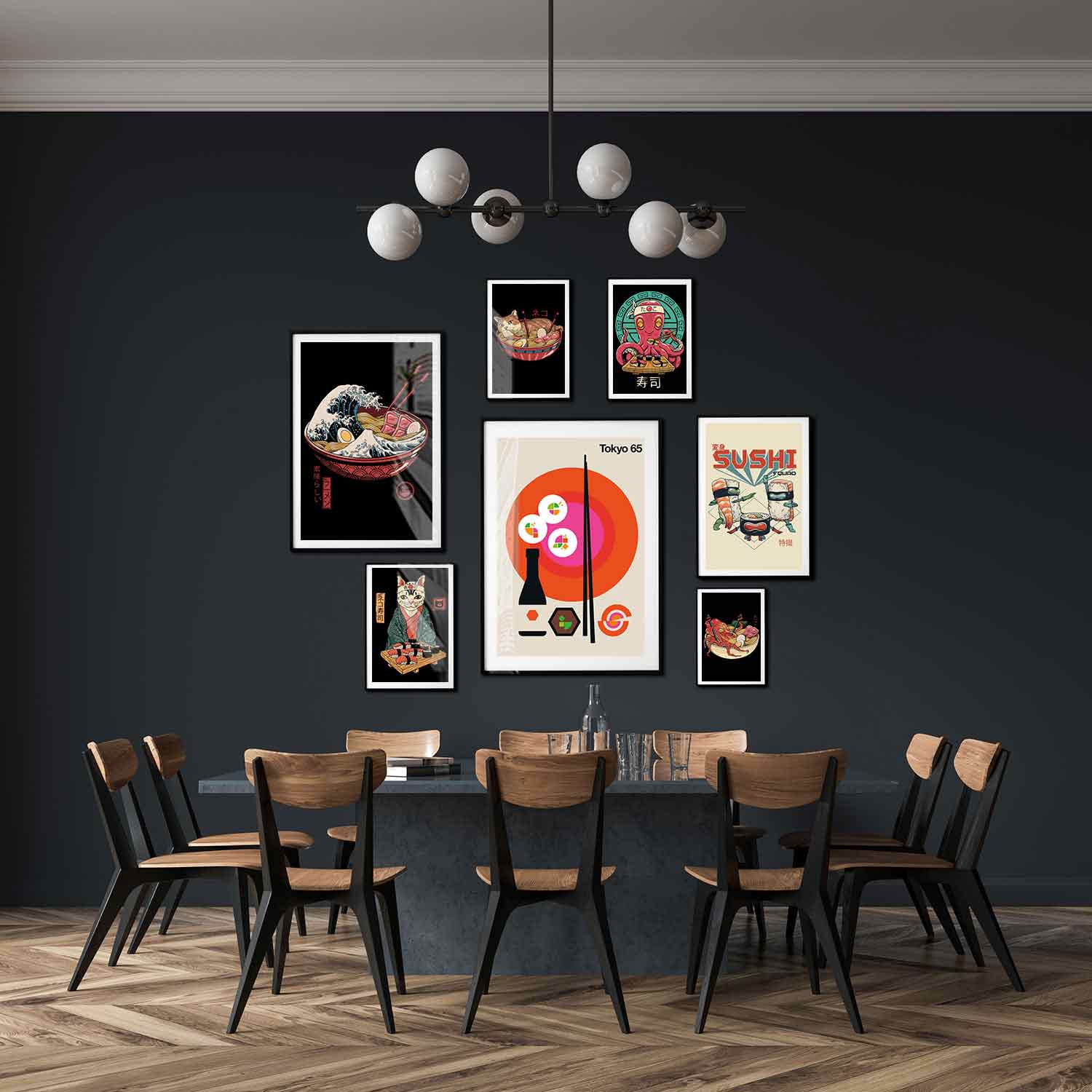 Inspirasi Lukisan Dinding  Untuk Ruang  Makan  Anda Arti 