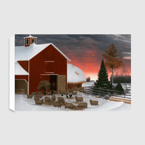 SevenTreesDesign - Snowy Farm