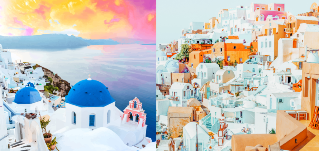 Santorini: Tempat yang Terlihat Seperti Editan Photoshop, Padahal Asli